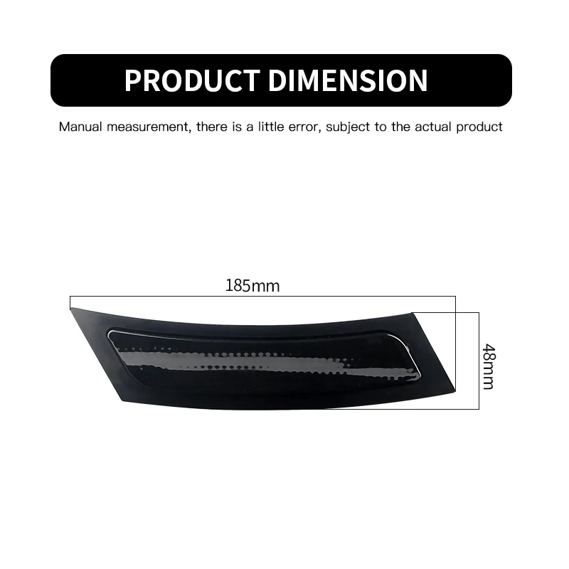 2 uds para 2011 2012 2013 2014 2015-2016 BMW F10 5-SERIES luz de posición lateral lente transparente ahumada sin luz OEM # : 7342094