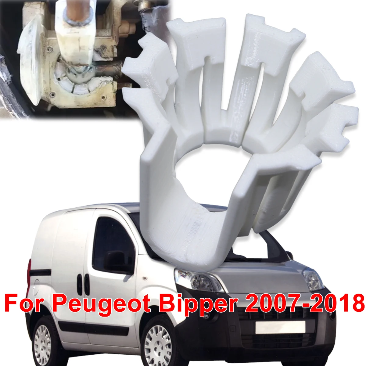 

For Peugeot Bipper 2007 2008-2018 2400R1 Gear Linkage Selector Bush Shift Lever Bearing Shell Transmission Car Parts Plastic