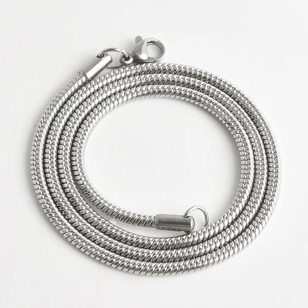 Men Accessories Neck Chain - Nessuna catena estesa Collane di serpente