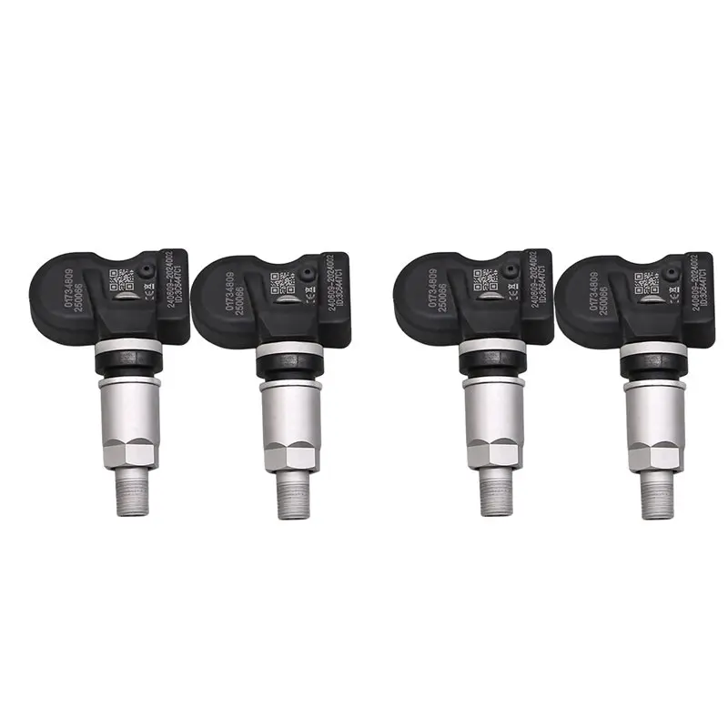 

4Pcs 01734809 TPMS Tire Pressure Sensor 433Mhz For Geely Coolray EMGRAND EV450 EV500 EV Pro ICON Vision S1 X3 2019-2023