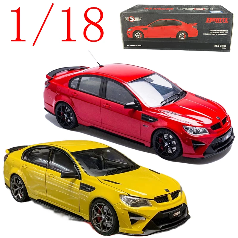 

Biante Model Cars Diecast 1/18 Scale Holden Alloy Model Cars Holden HSV GTSR Play Vehicles Toys for Boys Gift Original Box