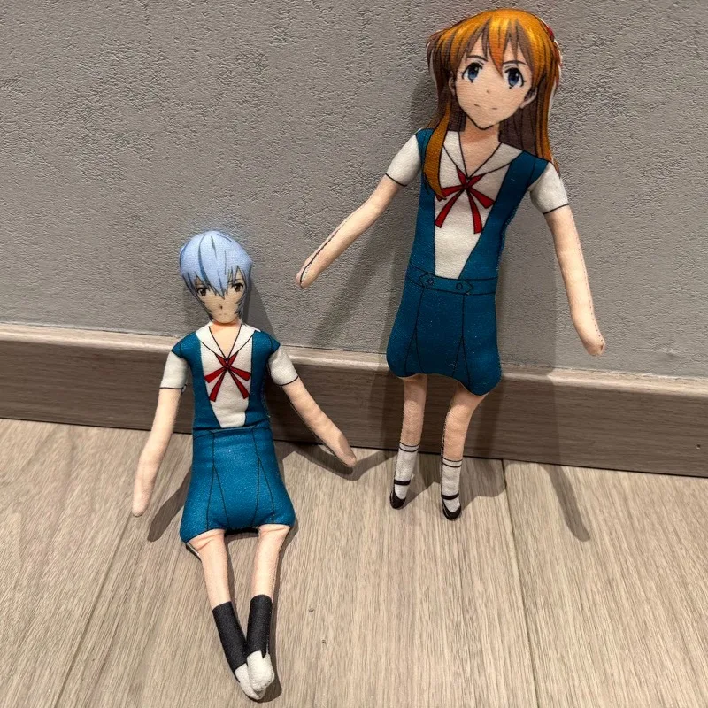 Nowa Kreskówka Evangelion Asuka Lalka Ruchoma Kreatywna Śmieszna Figurka Zabawka Dekoracja Domu Model Akcji Ornament Prezent
