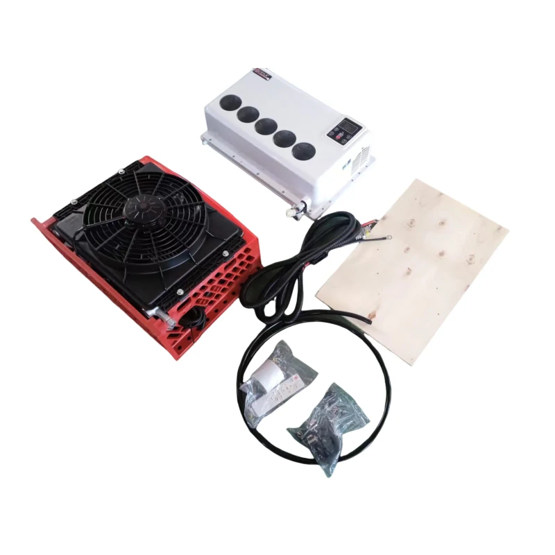 

12v Split Truck Excavator Bus Rv Car Tractor Backpack Parking Air Conditioner