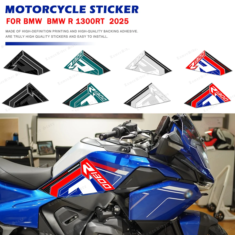 

For BMW R 1300RT r1300rt R1300RT R 1300 RT 2025 Motorcycle Accessories 3D Epoxy Resin Tank Pad Protection Sticker