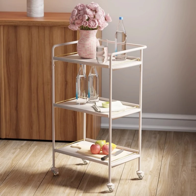 

Commercial Shopping Hotel Handcart Easy Trolley Basket Dining Hotel Handcart Kitchen Storage Carrello Pulizie Hotel Furniture