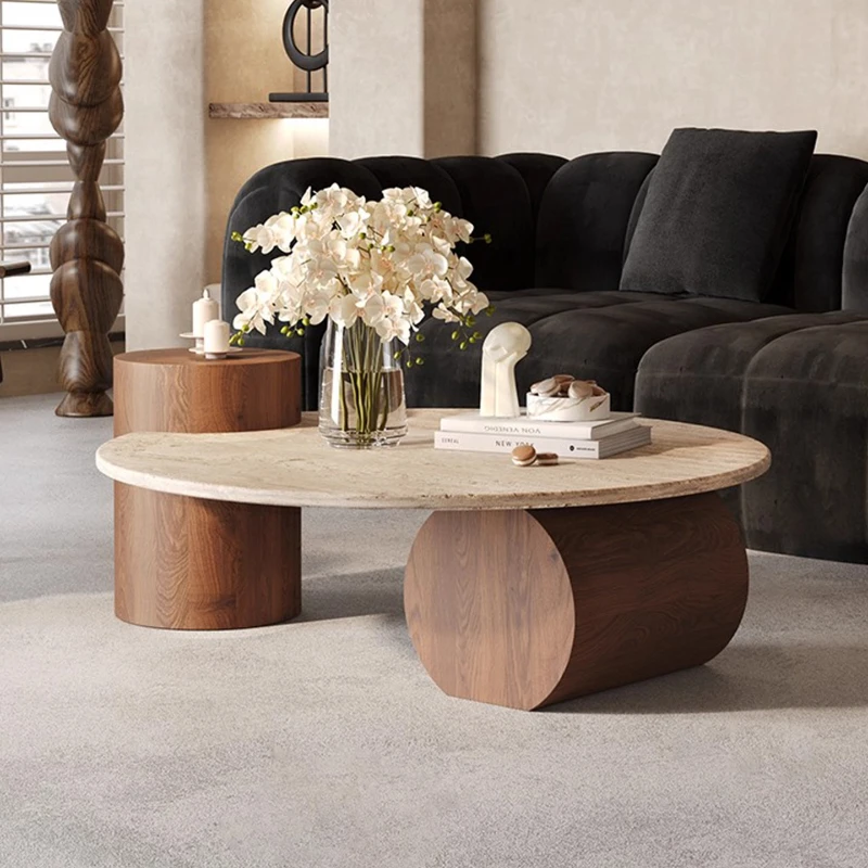 

Exterior European Coffee Table Decor Japanese Minimalist Nordic Coffee Table Vintage Hotel Mesa De Centro Sala Home Furniture