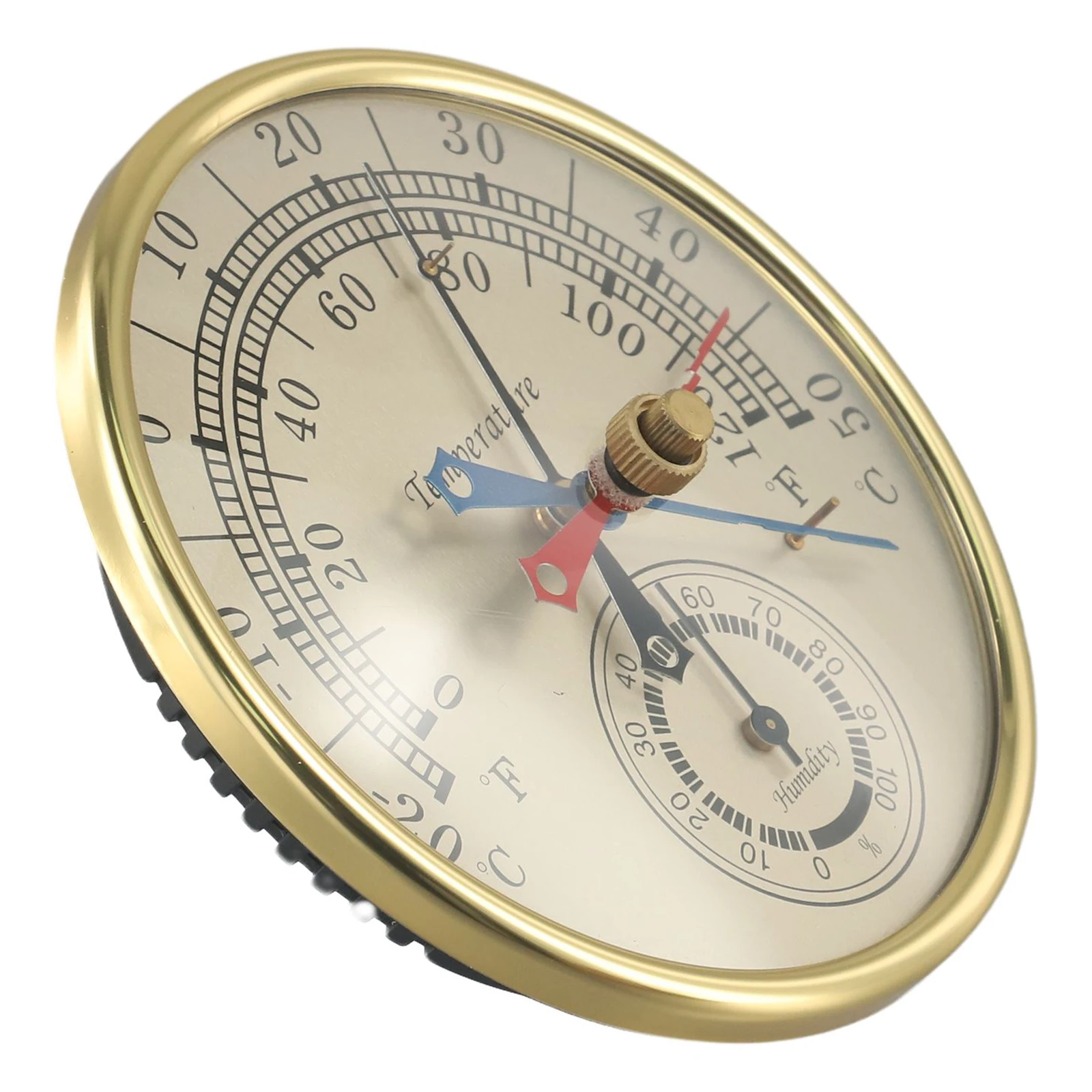 Indoor Thermometer Garden Thermometer Greenhouse Imported Temperature-sensing Hairspring Precise Measurement Indoor