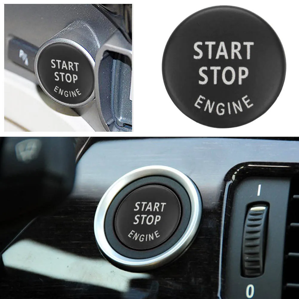 Car Engine Start Stop Button Replace Cover Switch Accessories Car Decor for BMW E84 E83 E70 E71 X1 X3 X5 X6