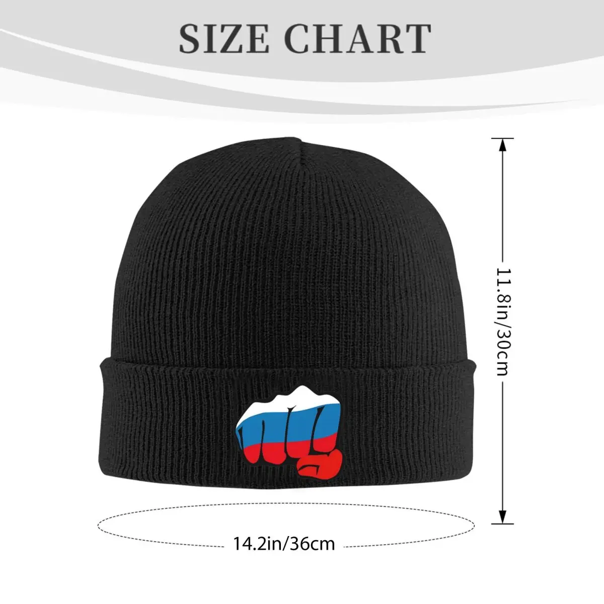 177 Fist Russia Flag Flag Kulak Russia Knitted Hat Beanie Winter Hat Warm Fashion CCCP Caps Men Women