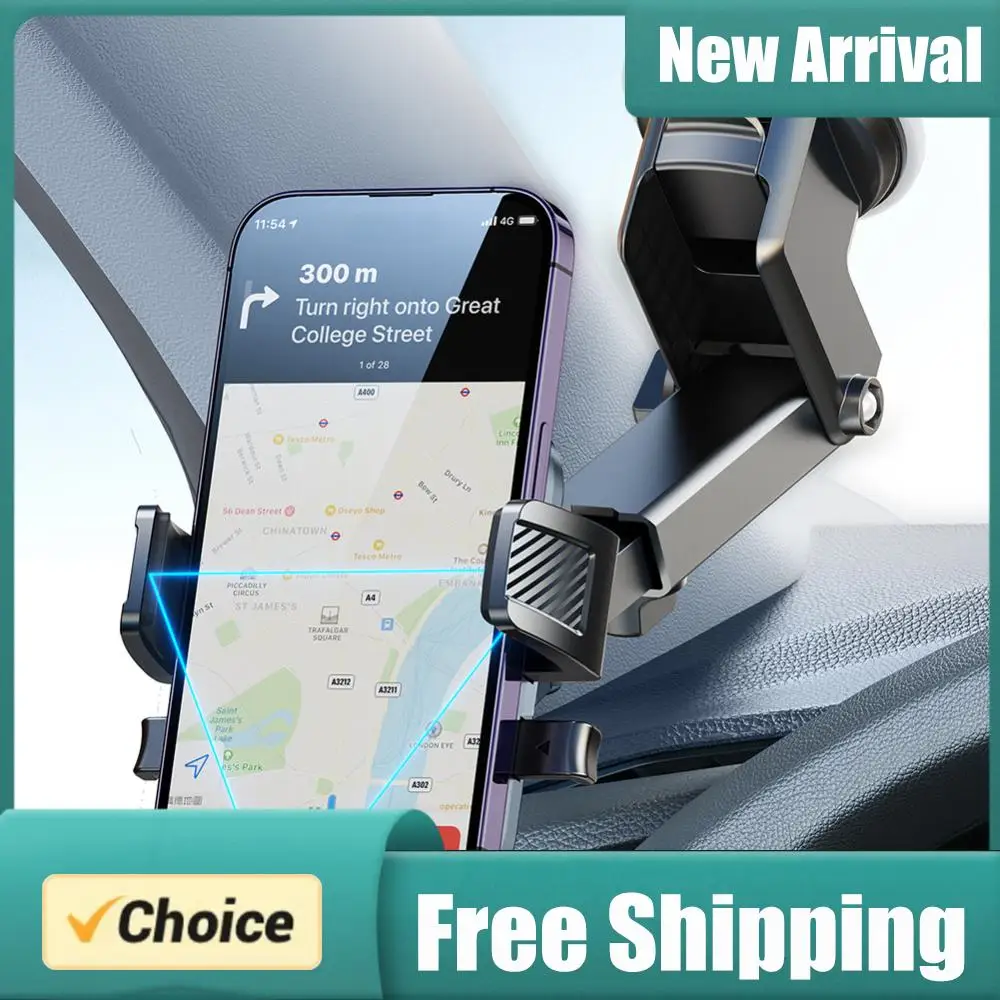 

Car Dashboard Phone Mount with Suction Cup 360 Rotating GPS Support Dashboard & Windscreen Phone Holder for 4-7.2 Inch Phones