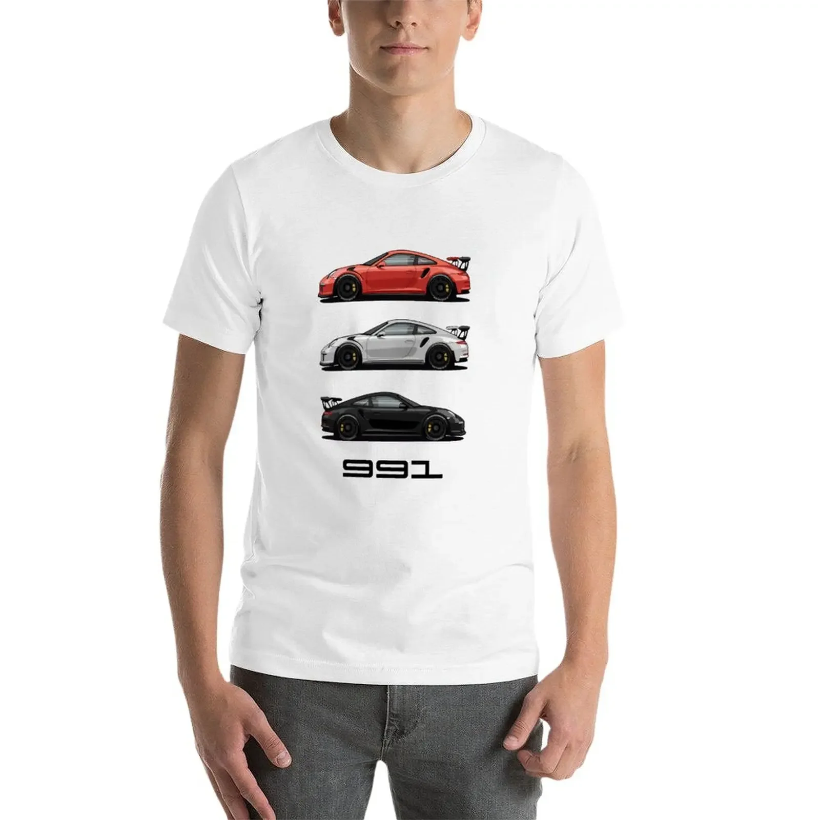 New New Classics 991 GT3 RS Trio T-Shirt custom t shirts plus size tops cute clothes mens graphic t-shirts pack