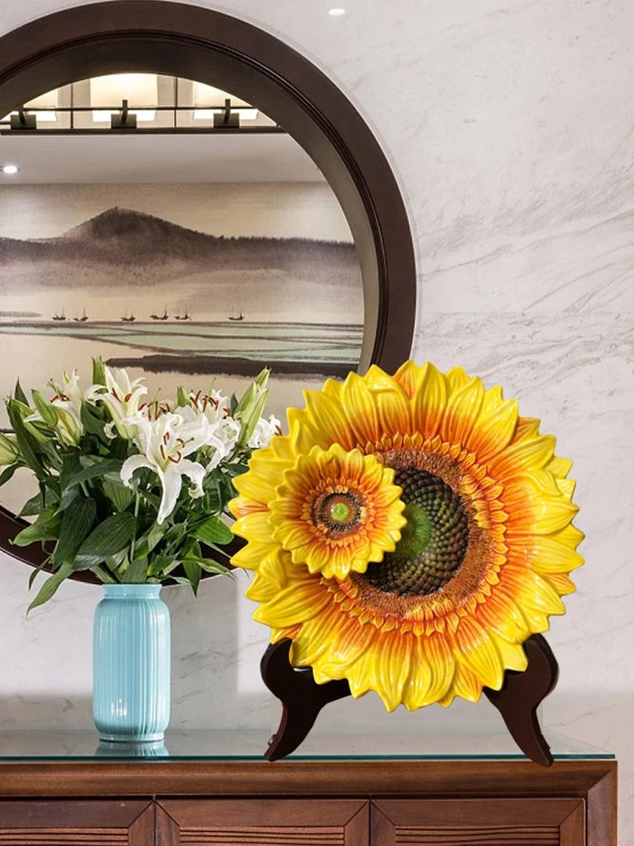 السيراميك الديكور ديكور المنزل رسمت باليد العتيقة رف سوينغ لوحة الخزف لوحة اكسسوارات المنزل الجنية حديقة المنمنمات