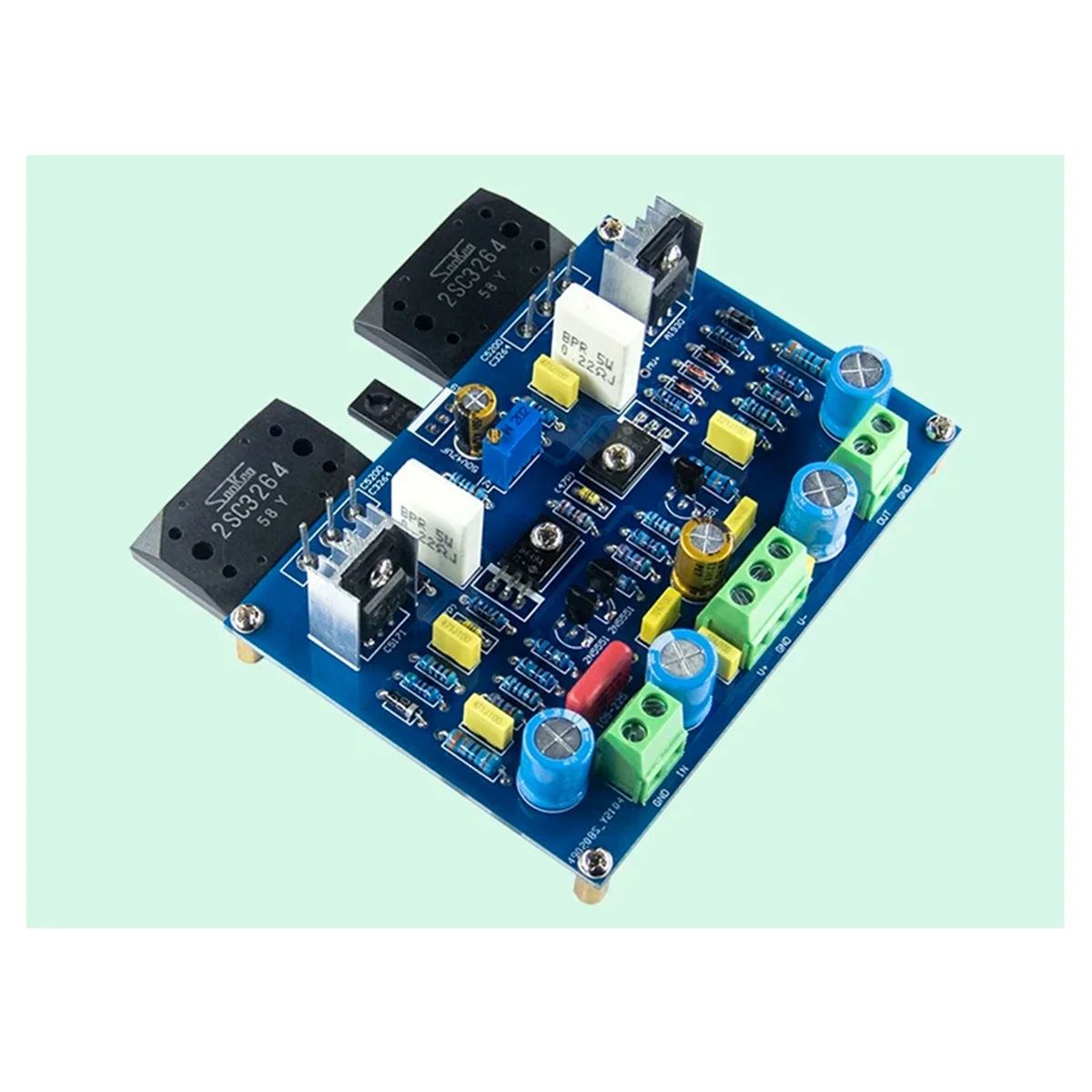 2SC3264 HIFI 120W Power Amplifier Board Refer to the Golden Voice Route Fully Symmetric Fully Complementary