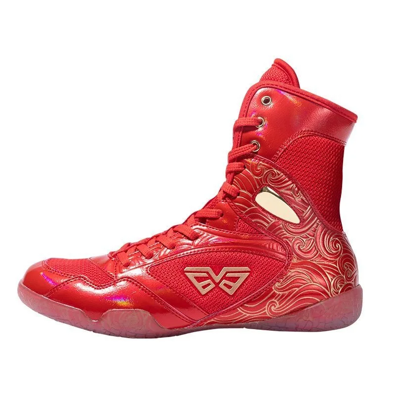 

Professional Wrestling Shoes Men Anti-Slippery Boxing Sneakers for Men Unisex Fighting Shoes Mens High Gym Training Shoe For Man