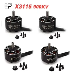 E-power 4pcs X3115 3115 900KV 3-6S Brushless Motor for FPV Freestyle Mark4 Mark 4 V2 Etc 9/10inch Long Range Cinelifter RC Drone