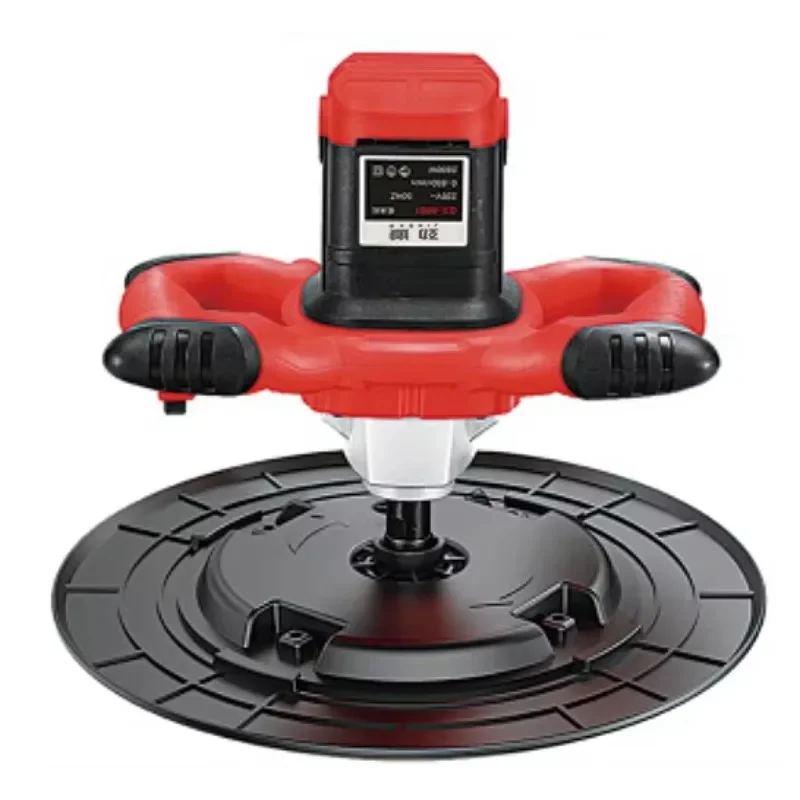 Professional Construction 1880W Electric Wall Smoothing Machine 380mm Wide Grinding Disc Handheld Cement Mortar Grinder 220V DIY