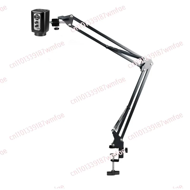 4K HD video microscope camera with zoom lens and LED light for repair and inspection