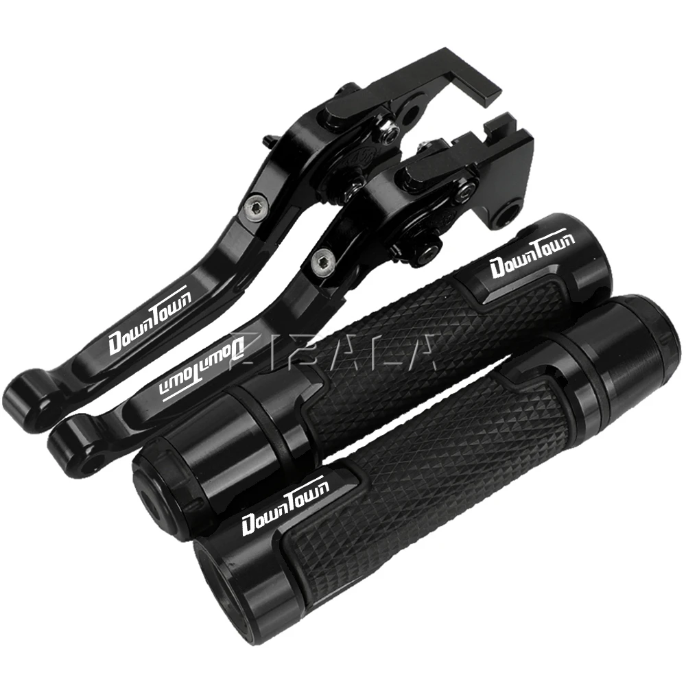 FOR KYMCO DOWNTOWN Downtown 125i/200i/300i 2016-2019 ALLYEAR Motorcycle Handle Grips Adjustable Folding Clutch Brake Lever Set