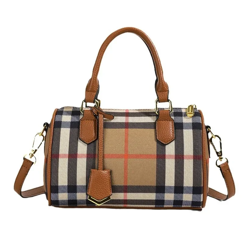 حقيبة وسادة منقوشة جديدة تناسب الجميع بتصميم العلامة التجارية الفاخرة حقيبة كروس حقيبة كتف بسيطة كبار