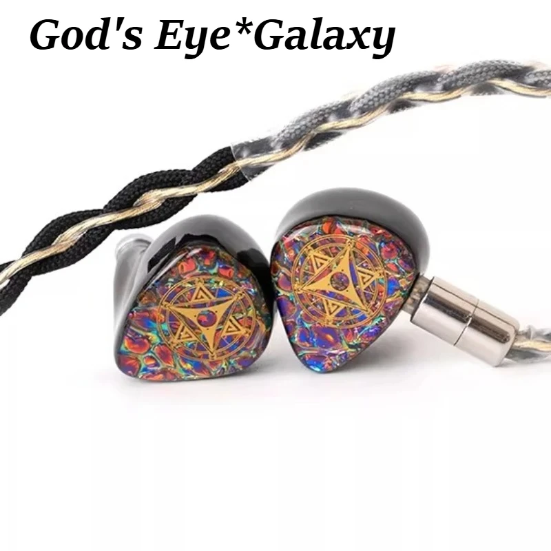 

Наушники JLL AUDIO God's Eye*Galaxy 1DD+6BA+4EST+2BC с костной проводимостью, внутриканальные, проводные, HIFI, с балансированным арматурным электростатическим динамиком