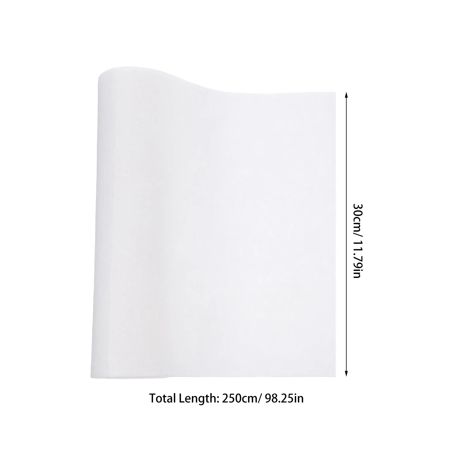 Flower Water Absorbent Cotton Paper 250x30cm Fresh Flower Water Retaining Cotton Floral Bouquet Tube Replacement Wet Floral