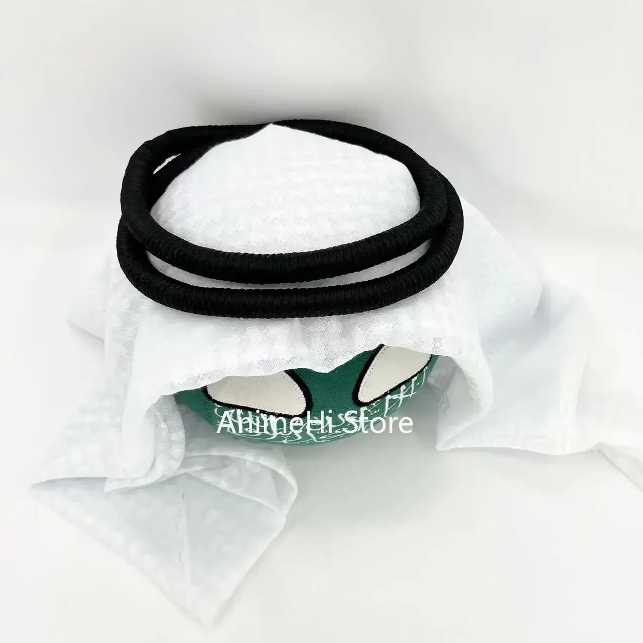 SAUball Polandball ตุ๊กตา Plush ซาอุดีอาระเบีย Countryball SHEMAGH Country Ball ตุ๊กตาหมอนคอสเพลย์ของเล่นสําหรับของขวัญ