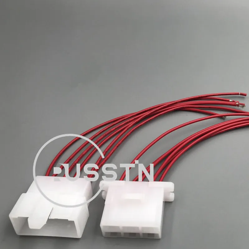 Conector de arnés de cableado para coche, enchufe de 6 pines, 6110-4563, 6120-2063, 1 Juego