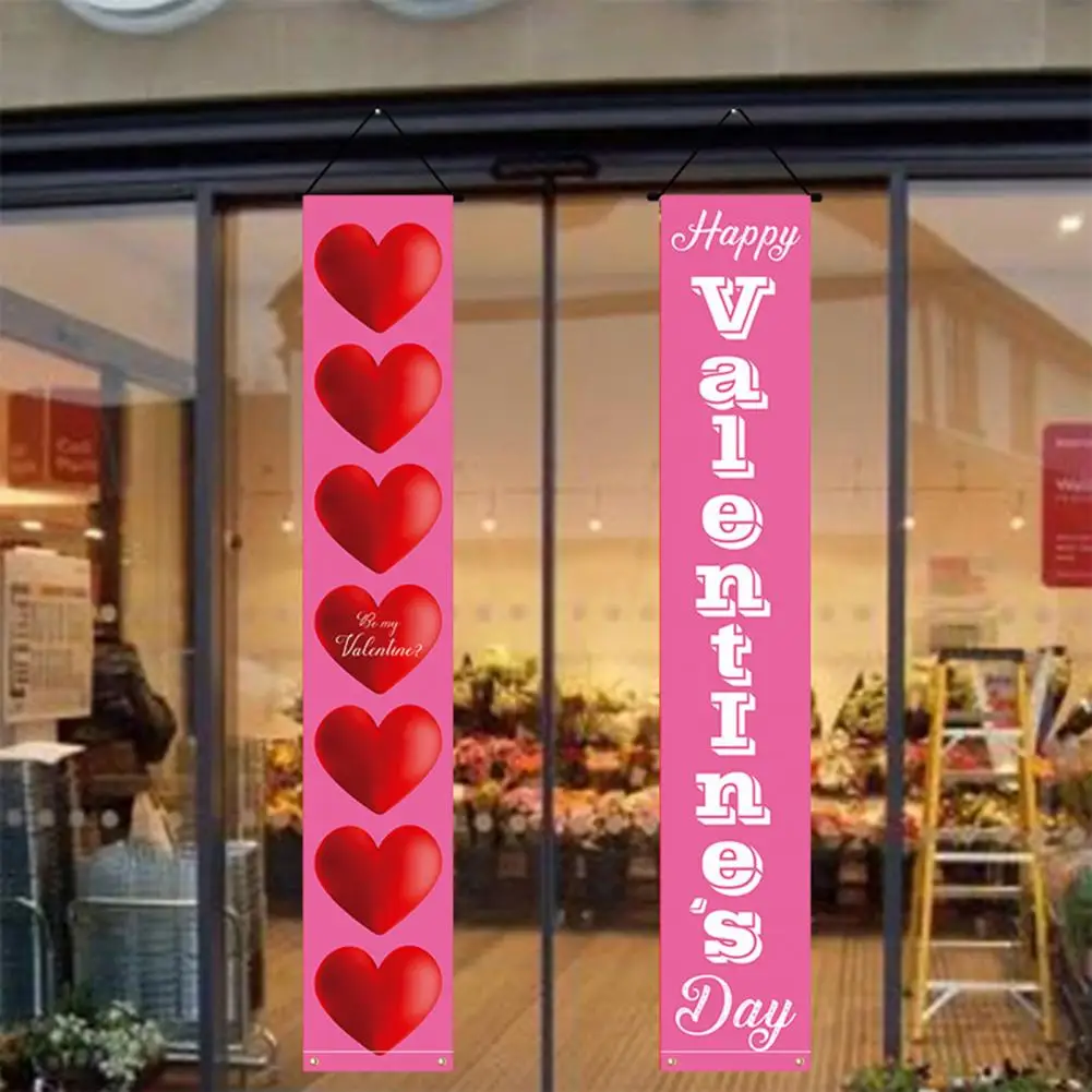 Herz girlande zum Valentinstag Valentinstag Girlande Valentinstag Liebe Herz Girlande Tür hängen für Indoor Outdoor Party