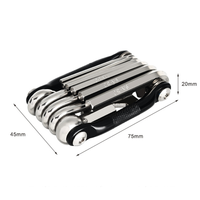 A79E-16 In 1 Bike Repair Tool Kit Multifunctional Bicycle Maintenance Set MTB Road Bicycle Multi Tool