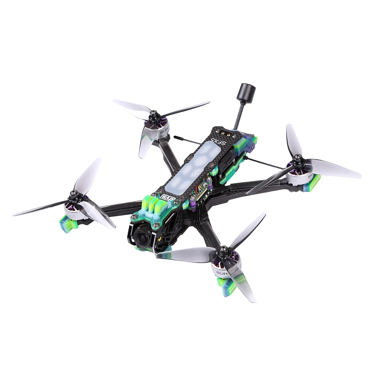 

DYS SFX5 Freestyle FPV Drone 5 Inch 6S X Type Racing Drone with DJI O3 Air Unit Digital HD System