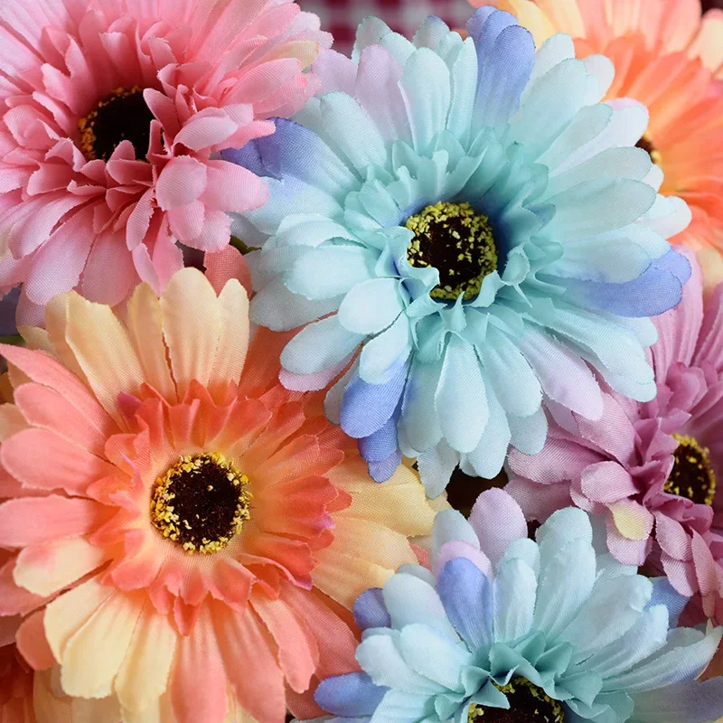 23cm Artificial Gerbera Home Decoration Flower Simulation Flower Gerbera Wedding Holding Flower Simulation Flowers