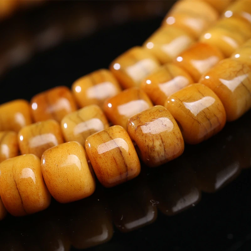Reconstituted Yak 108 Pieces Semi-Finished Loose Bone Beads