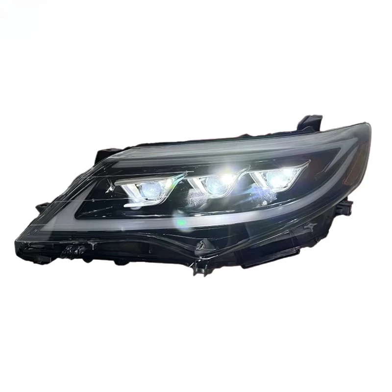 YU GUANG ل كامري 2012-2014 نظام إضاءة السيارات ترقية جديد LED رئيس ضوء مصابيح جهاز عرض (بروجكتور) ليد عالية الجودة LED المصابيح الأمامية #2