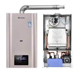 custom multifunction combi boiler professional manufacturer 24kw double-circuit free parts heating gas boiler