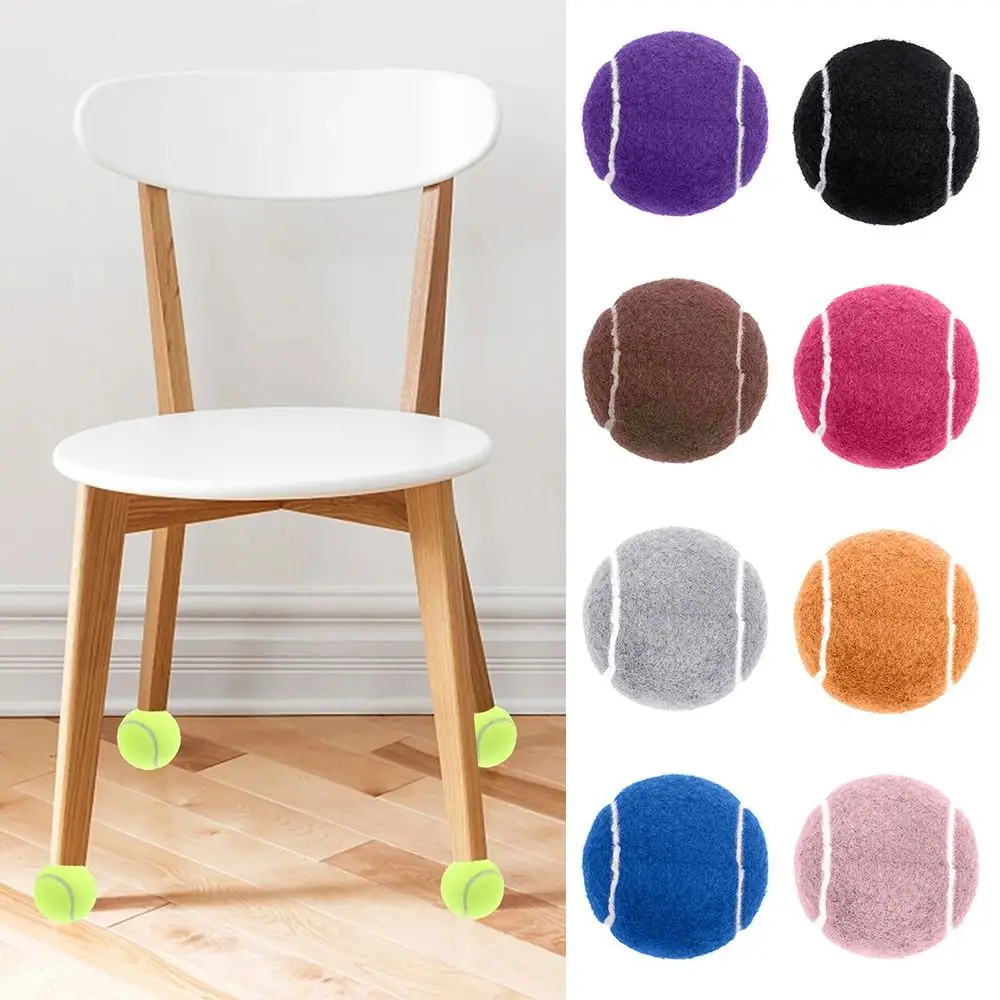 Table Leg Cover Tennis Balls Chair Sock Furniture Pad Anti-Noise Table Foot Cover Soft Thicken Chair Caps Covers