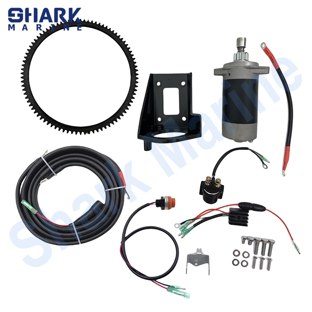 

Electrical start conversion kit for SUZUKI 2 stroke 30HP outboard,DT30