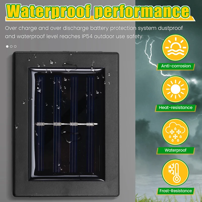 TKOH-Outdoor حديقة أضواء الجدار الشمسية صعودا وهبوطا أضواء الجدار للماء أضواء الجدار الزخرفية أضواء الحديقة الزخرفية