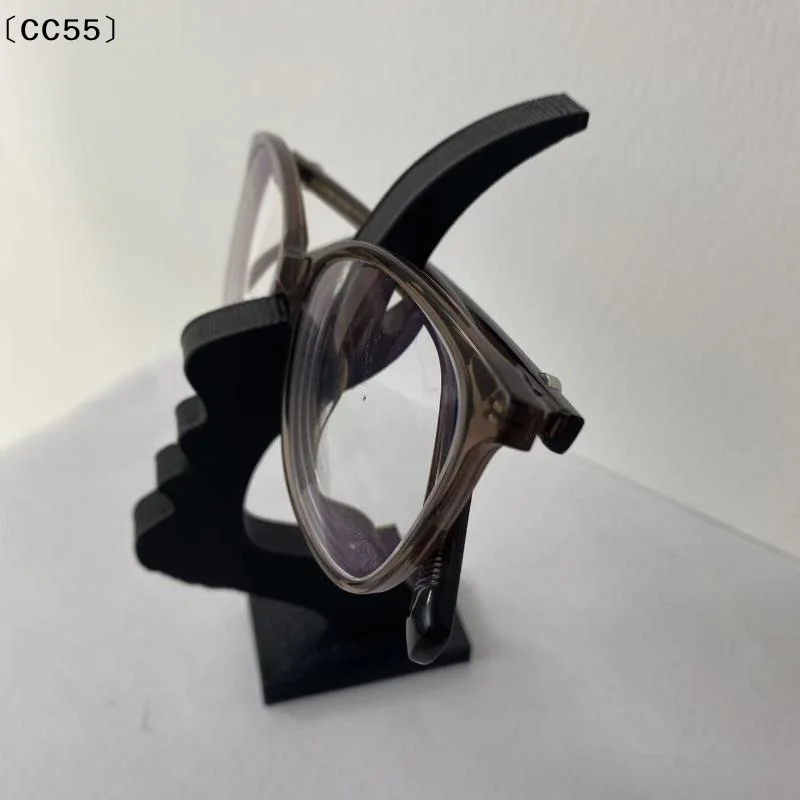 3D Printed Abstract Human Face Eyeglass Stand Minimalist Decor Glasses Display Holder For Bedroom Office Desk Decor Use〔CC55〕