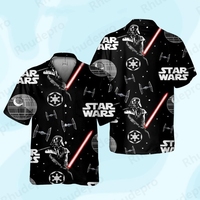 Disney Shirt Anakin Skywalker Baby Yoda Hawaiian Shirt Summer Button Up Men Women Hawaiian Shirt