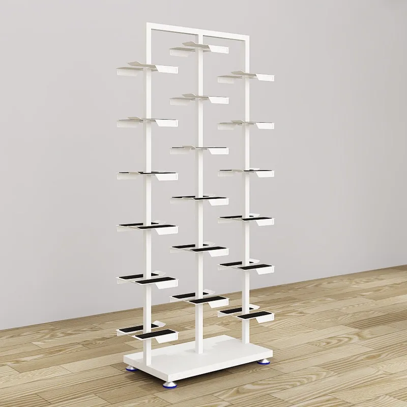 

Shoe store display rack product display cabinet shoe display rack shoe cabinet factory direct sales disassembly an