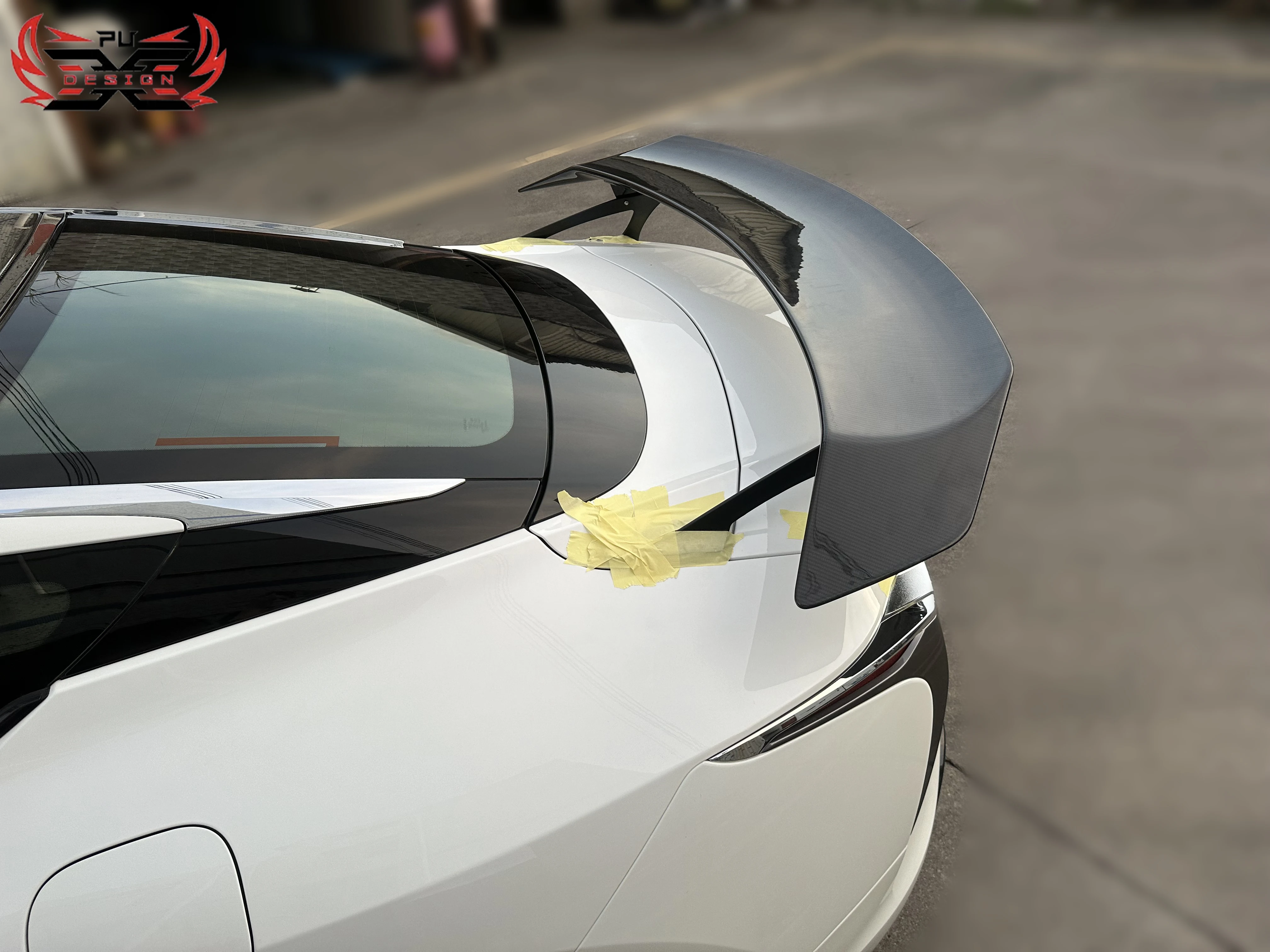 Wholesale Dry Carbon Fiber Rear Wing Tail Spoiler for Lexus LC500 LC500H ART Style Car Spoiler Accessories