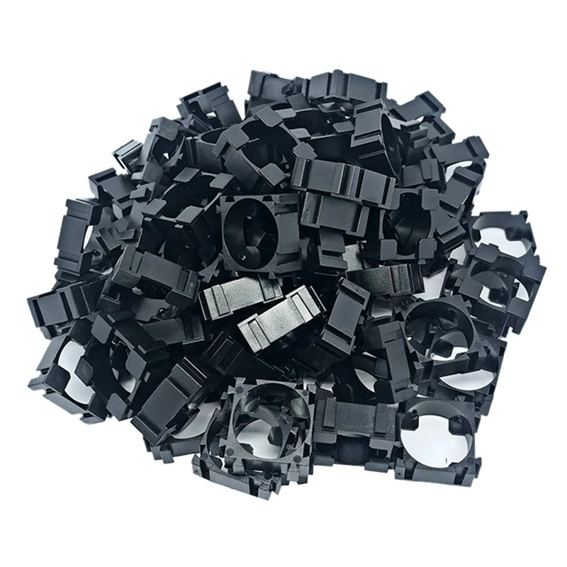 

500Pcs 18650 Li- Cell Battery Holder Portable Battery Storage Brackets Cylindrical Batteries Stand Spacer DIY Durable
