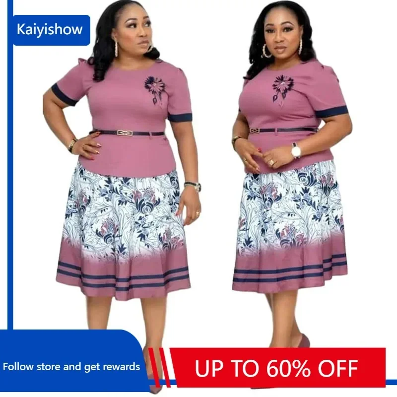 

Fashion Style 2020 African Women Printing Plus Size Dress African Dresses for Women African Clothing 3XL-6XL