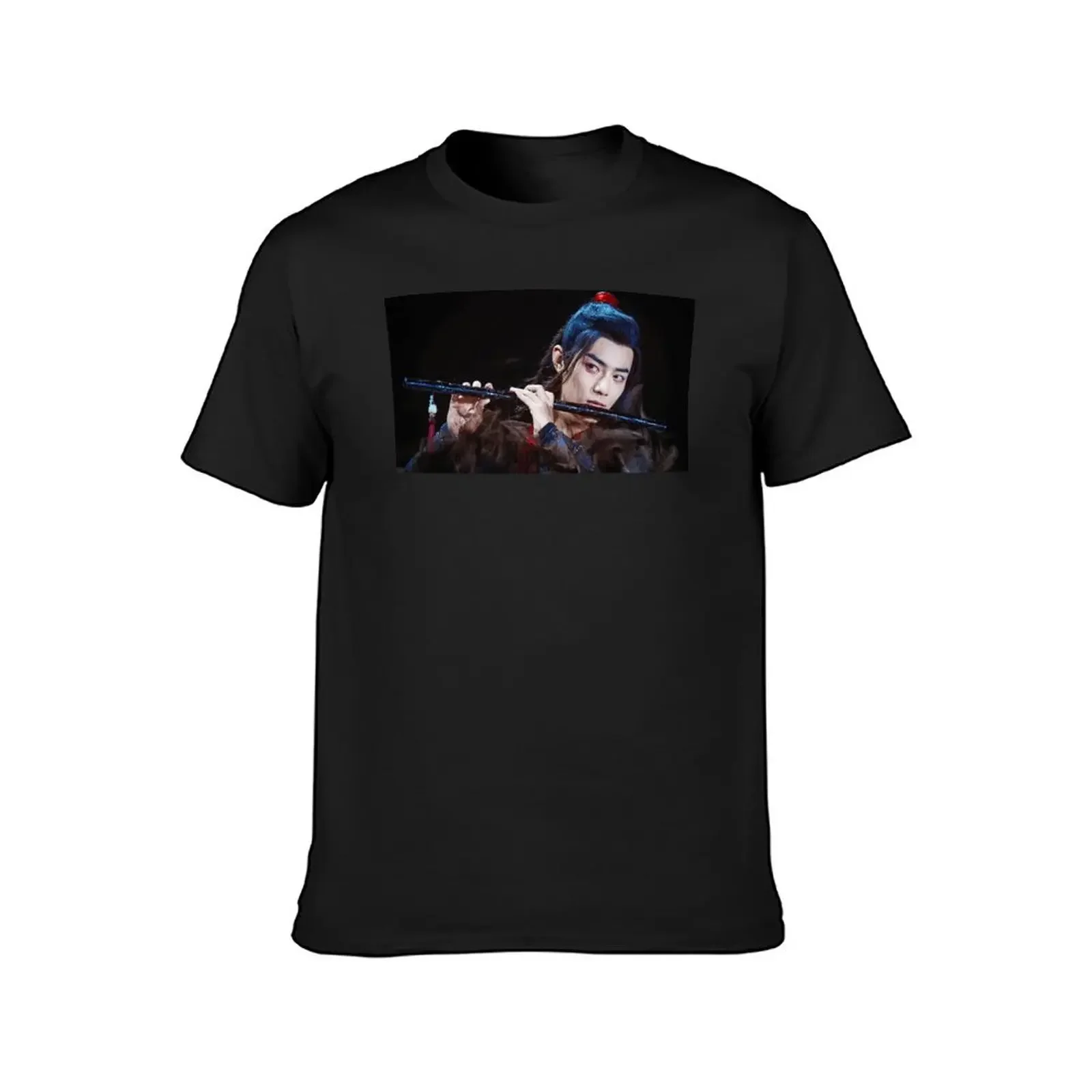 Wei wuxian play the flute T-Shirt luxury clothing labubu Personalized t-shirt men clothings