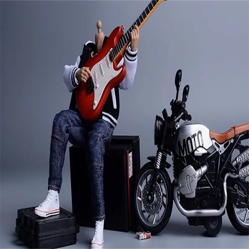 1/12 Street Trend Soldier Doll Clothes Coat Baseball Suit Cardigan Model Akcesoria Pasuje do 6-calowej figurki akcji W magazynie