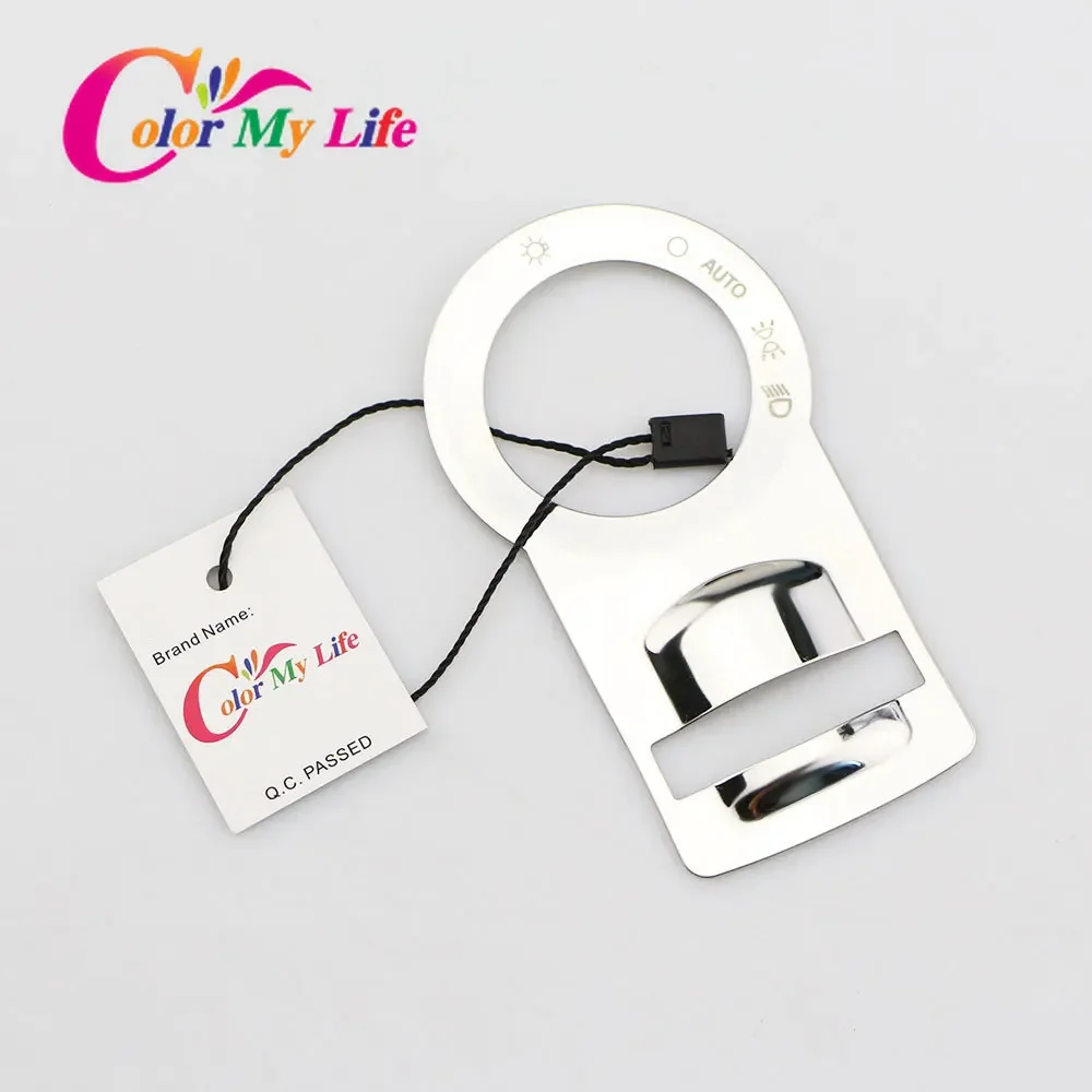 Car Stainless Steel Lamp Headlight Switch Decoration Trim for Chevrolet Cruze Malibu Trax for Buick Encore REGAL Excelle GT/XT