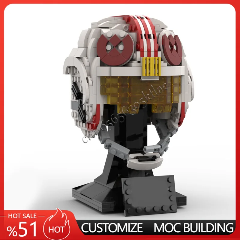 Nuovo 575PCS Star Plan MOC Luke's Pilot Casco Personalizza SpaceShip Modello di Battaglia Building Block Architettura Educazione Giocattolo di Montaggio