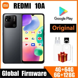 Xiaomi Redmi 10A Smartphone 13MP HD Display Helio 6.53'  G25 Octa Core  Fingerprint 5000mAh Global Firm Used phone