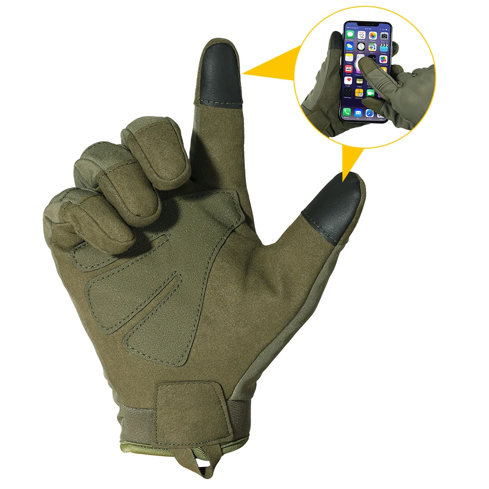 Männer Touchscreen Handschuhe Radfahren Handschuhe Kampf Reiten Ausbildung Schießen Jagd Wandern Tactical Handschuhe Sport Winddicht Handschuhe