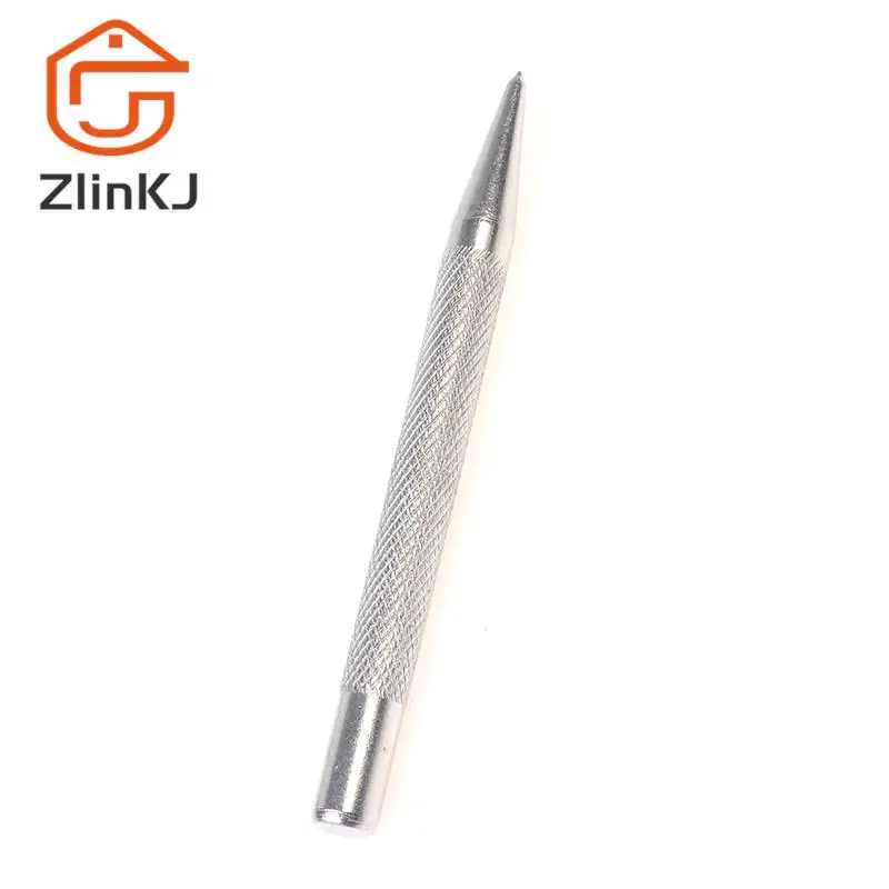 Automatic Center Pin Punch Anti Slip Knurling จับเหล็กฤดูใบไม้ผลิโหลดโหลดเจาะโลหะเครื่องหมาย Center Punch เครื่องมือเจาะ Bit